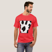 牛プリントアーカンサス特大 Tシャツ (正面フル)