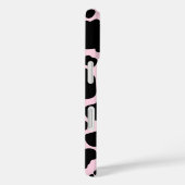 牛プリントオンプレジデントピンク Case-Mate iPhoneケース (裏面 / 右)