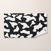 牛プリントハンドタオル ハンドタオル (ハンドタオル)