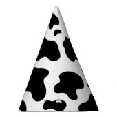牛プリントパーティー帽子 パーティーハット (右)