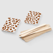 牛プリント党の好意 – ハンドファン (組立なし)