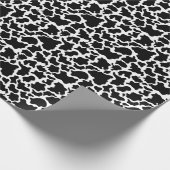 牛プリント包装紙 ラッピングペーパー (角)