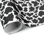 牛プリント包装紙 ラッピングペーパー (ロールコーナー)