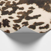 牛プリント包装紙 ラッピングペーパー (角)