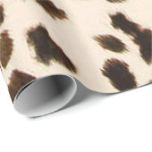 牛プリント包装紙 ラッピングペーパー (ロールコーナー)