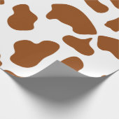 牛プリント包装紙  ラッピングペーパー (角)