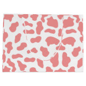 牛プリント抱き枕 ラージペーパーバッグ (裏面)