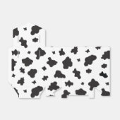 牛プリント白黒 フェイバーボックス (折り畳みなし)