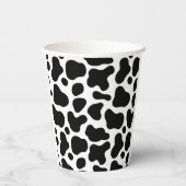 牛プリント紙カップデザイン 紙コップ (裏面)