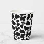 牛プリント紙カップデザイン 紙コップ (正面)