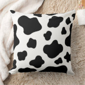 牛プリント装飾用クッション クッション (ブランケット)