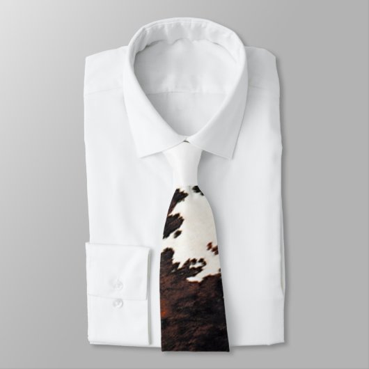 牛プリント ネクタイ (タイ)