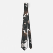 牛プリント ネクタイ (正面)