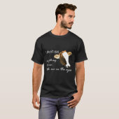 牛プリント ビーガン ヴィーガンTシャツ Tシャツ (正面フル)