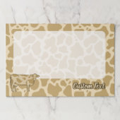 牛プロファイル紙パッド ペーパーパッド (正面)