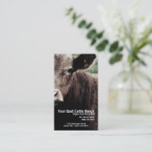 牛ヘッドビーフ牧場 名刺 (スタンド正面)