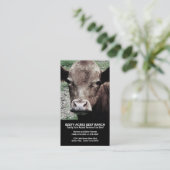 牛ヘッドビーフ牧場 名刺 (スタンド正面)