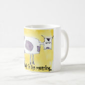 牛マグ コーヒーマグカップ (正面右)