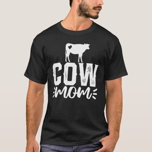 牛ママ 母の日 Tシャツ (正面)