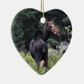 牛ムース セラミックオーナメント (右)