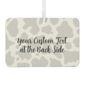 牛メタンアイコンカーエアコン カーエアーフレッシュナー (裏面)