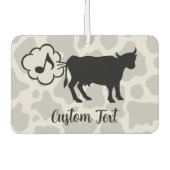 牛メタンアイコンカーエアコン カーエアーフレッシュナー (正面)