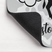 牛メタンアイコンマウスパッド マウスパッド (コーナー)