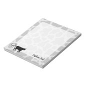 牛メタンアイコンメモ帳 ノートパッド (回転)