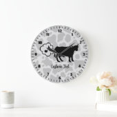 牛メタンアイコン大時計 ラージ壁時計 (ホーム)