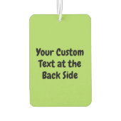 牛メタンカートゥーンカーエアコン カーエアーフレッシュナー (裏面)