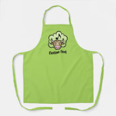 牛メタンマンガエプロン エプロン (正面)