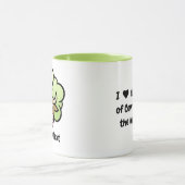 牛メタンマンガコーヒーマグ マグカップ (中央)