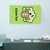 牛メタンマンガバナー 横断幕 (トレードショー)