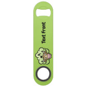 牛メタンマンガ速度ボトルオープナー スピード栓抜き (正面)