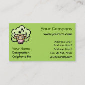 牛メタン漫画の名刺 名刺 (正面)