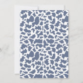 牛モーモープリントファームガール2nd誕生日 招待状 (裏面)