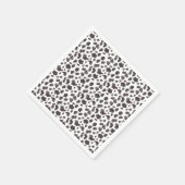 牛モーモープリントファームバースデーパーティー スタンダードカクテルナプキン (角)