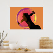 牛モー禅 ポスター (キッチン)