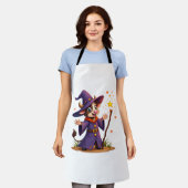 牛モー魔術師 エプロン (着用した状態)