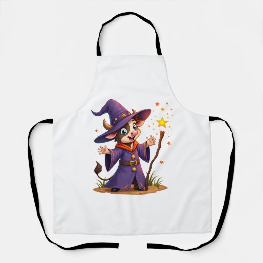牛モー魔術師 エプロン (正面)
