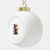 牛モー魔術師 セラミックボールオーナメント (右)