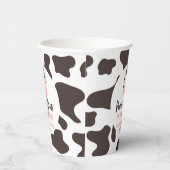 牛モー2歳の誕生日パーティーモー2頭を回す 紙コップ (右)