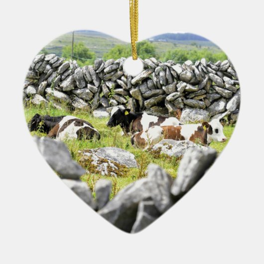 牛モー セラミックオーナメント (正面)