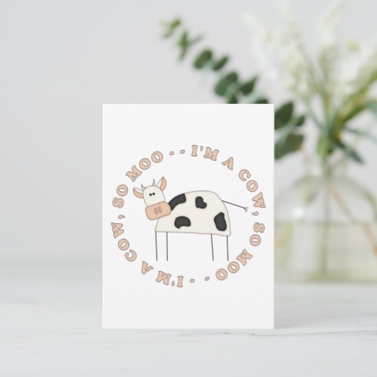 牛モー ポストカード (スタンド正面)