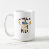 "牛乳でできてる" 面白い コーヒーマグカップ | 新米パパ・ママギフト (左)