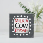 牛乳で牛乳を作る カード (スタンド正面)