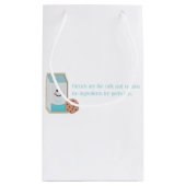 牛乳とクッキー スモールペーパーバッグ (裏面)