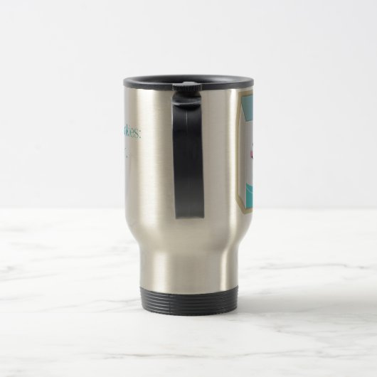 牛乳とクッキー トラベルマグ (ハンドル)