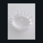 牛乳のスプラッシュ ポストカード<br><div class="desc">ImageID: 42-22018238 / Taro Yamada / Corbis / Splash of Milk /</div>