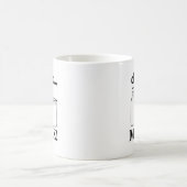 牛乳を飲む牛乳 コーヒーマグカップ (中央)